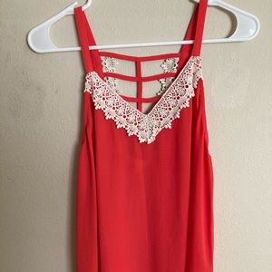 Charming Charlie Orange Top